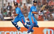 Gambhir handing over his player of the match trophy to Virat is one of the noblest gestures cricket has ever seen